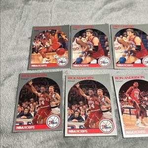 Philadelphia 76ers Lot Of 10 Cards